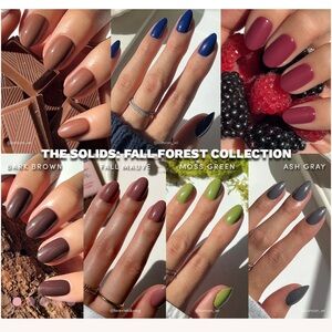 NIB Glamnetic the solids v3 fall collection